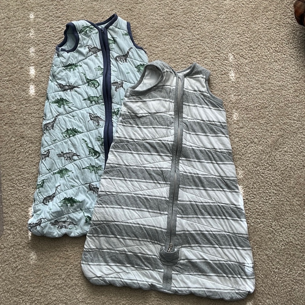 Burt’s Bees Quilted Sleepsack x 2! Size Large